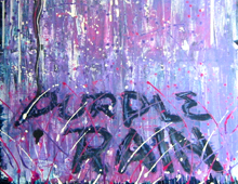 Painting Purple Rain